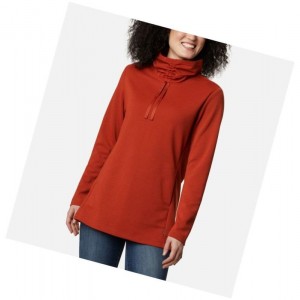 Bluza Columbia Firwood Ottoman Turtleneck Damskie Bordowe | 72AGSXCBQ