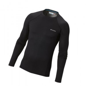 Bluza Columbia Midweight Stretch Baselayer Long Sleeve Big Męskie Czarne | 20YNSVZDL