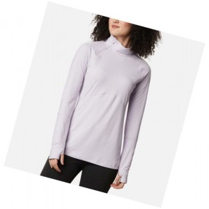 Bluza Columbia Winter Power Quarter Zip Knit Damskie Fioletowe | 71MPRCELY