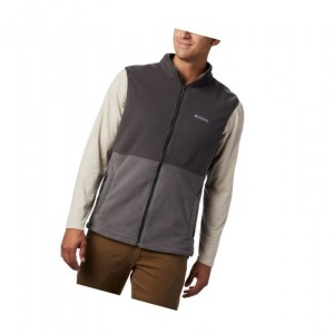 Kamizelka Columbia Basin Trail Fleece Tall Męskie Szare | 26QAVMNRS