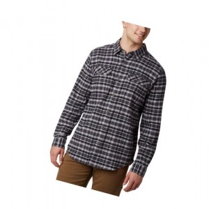 Koszule Columbia Flare Gun Stretch Flannel Big Męskie Ciemny Szare | 02AJVFPOX