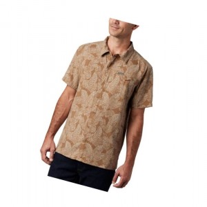 Koszule Columbia Lakeside Trail Short Sleeve Męskie Kolorowe | 54ZPGWONS