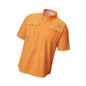 Koszule Columbia PFG Bahama II Short Sleeve Big Męskie Pomarańczowe | 56BYUDTPF