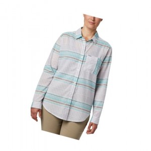 Koszule Columbia PFG Sun Drifter II Long Sleeve Damskie Kolorowe | 34YSRWQVF