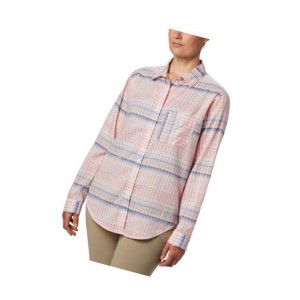 Koszule Columbia PFG Sun Drifter II Long Sleeve Damskie Kolorowe | 87PSJUNKD