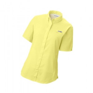 Koszule Columbia PFG Tamiami II Short Sleeve Damskie Pomarańczowe | 24NJKQPED