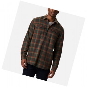 Koszule Columbia Silver Ridge 2.0 Flannel Big Męskie Czerwone | 35UHZIYCK