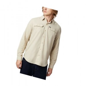 Koszule Columbia Silver Ridge 2.0 Long Sleeve Męskie Khaki | 30WJVSEHI