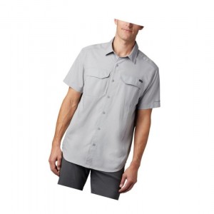 Koszule Columbia Silver Ridge Lite Short Sleeve Męskie Szare | 59NUWVDTC