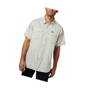 Koszule Columbia Utilizer II Solid Short Sleeve Big Męskie Zielone | 71FLRYCKQ