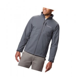 Kurtki Columbia Ascender Softshell Męskie Jasny Szare | 38HRBFXGI