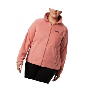 Kurtki Columbia Benton Springs Full Zip Plus Size Damskie Ciemny Koralowe | 56MVOXLPT