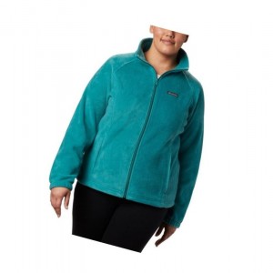 Kurtki Columbia Benton Springs Full Zip Plus Size Damskie Głęboka Zielone | 46IUYLBNA