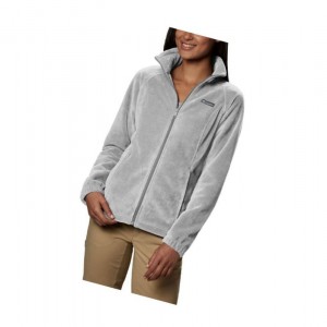 Kurtki Columbia Benton Springs Full Zip Fleece Damskie Szare | 29GJCPILS