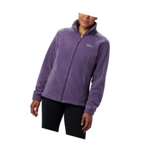 Kurtki Columbia Benton Springs Full Zip Fleece Damskie Fioletowe | 15WRLZVAS