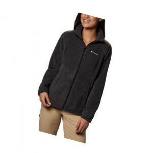 Kurtki Columbia Benton Springs Full Zip Fleece Petite Damskie Szare | 03UHCROLJ