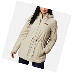 Kurtki Columbia Chatfield Hill Damskie Khaki | 26OBDHQSP