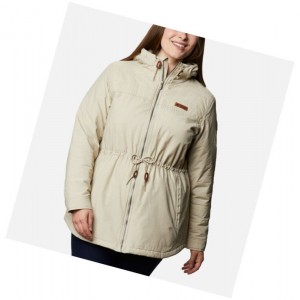 Kurtki Columbia Chatfield Hill Plus Size Damskie Khaki | 91NZGJBVP