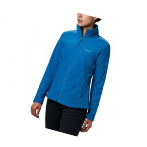 Kurtki Columbia Fast Trek II Fleece Damskie Niebieskie | 10EYDGHJL