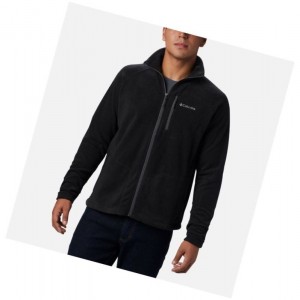 Kurtki Columbia Fast Trek II Full Zip Fleece Tall Męskie Czarne | 84HACKQEW