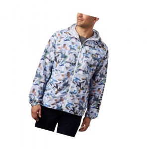 Kurtki Columbia Flash Forward Printed Windbreaker Męskie Kolorowe | 46KTIRHAB