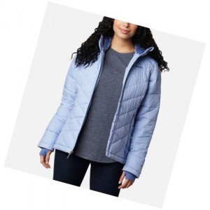 Kurtki Columbia Heavenly Hooded Damskie Niebieskie | 17RXTHUIS