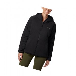 Kurtki Columbia Kruser Ridge II Plush Softshell Damskie Czarne | 72GIYLMUN