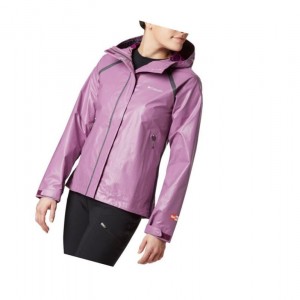 Kurtki Columbia OutDry Ex Blitz Rain Damskie Fioletowe | 78PEQUYMH