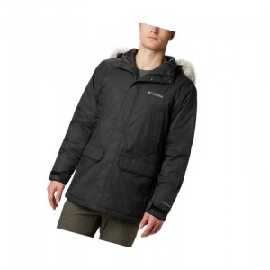 Kurtki Columbia Penns Creek II Parka Męskie Czarne | 67VHYPFUL