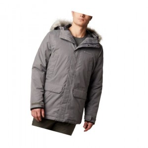 Kurtki Columbia Penns Creek II Parka Męskie Szare | 38WJXGBRV