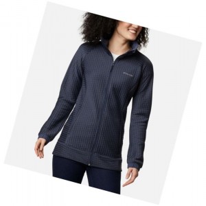 Kurtki Columbia Saturday Trail Full Zip Damskie Granatowe | 09POQXDNH