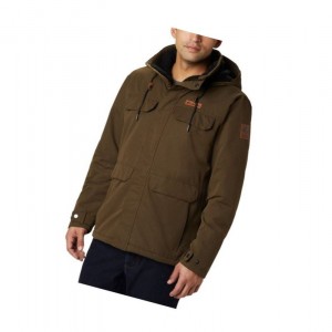 Kurtki Columbia South Canyon Lined Insulated Męskie Oliwkowe | 65IJBSQDU