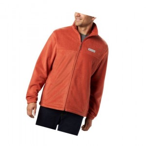 Kurtki Columbia Steens Mountain 2.0 Full Zip Fleece Tall Męskie Czerwone | 19NJRCDPO