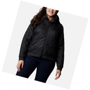 Kurtki Columbia Sweet View Insulated Bomber Plus Size Damskie Czarne | 35FOEKPQN