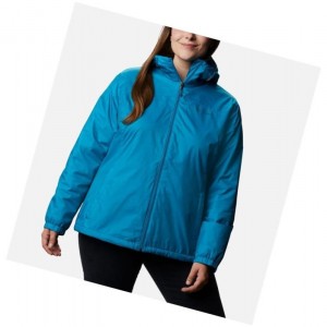 Kurtki Columbia Switchback Sherpa Lined Plus Size Damskie Niebieskie | 80BCLPGES