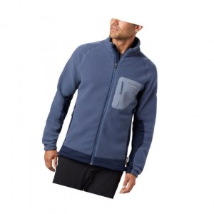 Kurtki Columbia Titan Pass 2.0 II Fleece Męskie Ciemny Niebieskie Granatowe | 69BWSPYDO