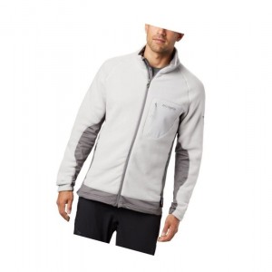 Kurtki Columbia Titan Pass 2.0 II Fleece Męskie Szare | 54XAETPIJ