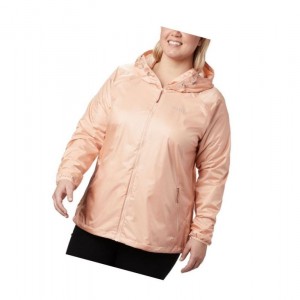 Kurtki Columbia Ulica Plus Size Damskie Różowe | 53GTVKPRQ