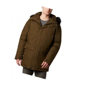 Kurtki Columbia Winter Rebellion Down Parka Męskie Oliwkowe | 17QCDYJFL