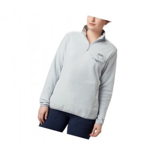 Pulower Columbia Harborside II Fleece Damskie Szare | 78MTPJLDQ