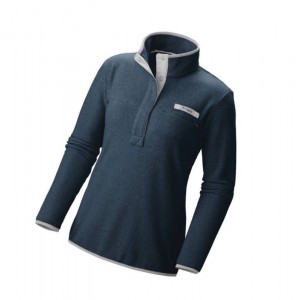 Pulower Columbia PFG Harborside Fleece Damskie Granatowe Białe | 62IGRHMEF