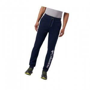 Spodnie Columbia Lodge Double Knit Jogger Męskie Granatowe | 64RWOHILY