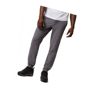 Spodnie Columbia Lodge Woven Jogger Męskie Szare | 39HXFWUPJ