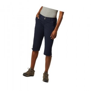 Spodnie Columbia Saturday Trail II Knee Pant Damskie Granatowe | 83WVNJIBX