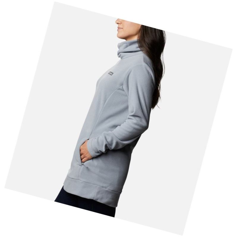 Bluza Columbia Ali Peak Fleece Tunic Damskie Szare | 01OBQGFYJ