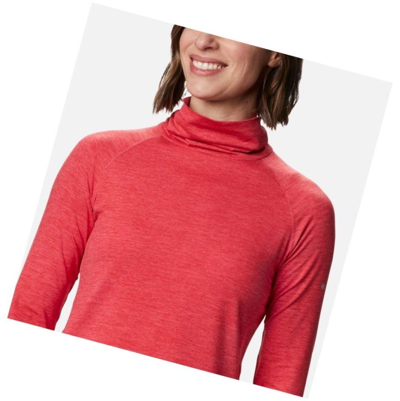 Bluza Columbia Bryce Canyon II Turtleneck Damskie Głęboka Różowe | 43OFAHJBS