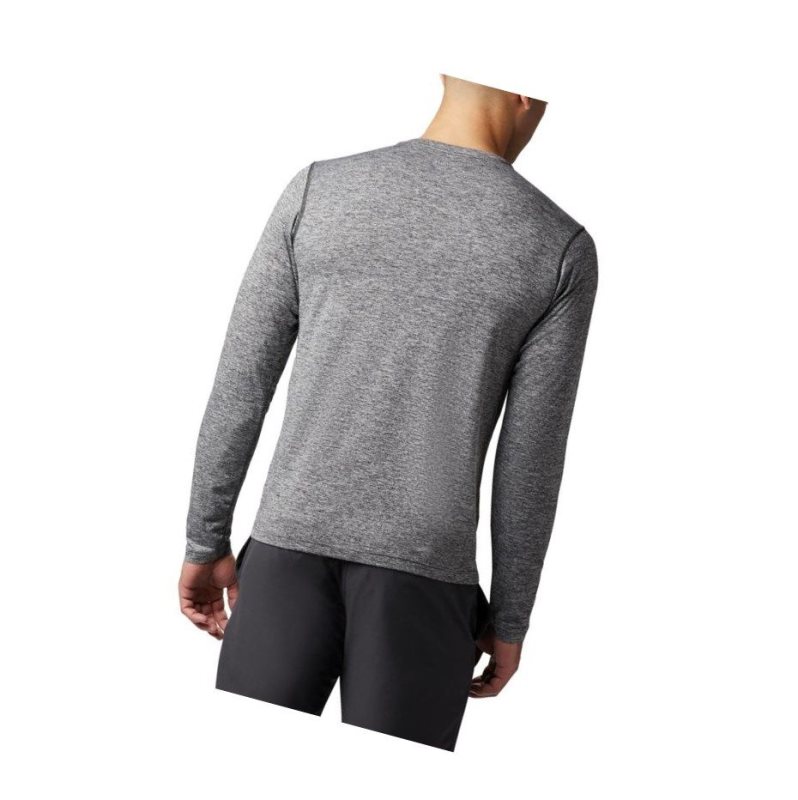 Bluza Columbia Deschutes Runner Long Sleeve Big Męskie Czarne | 40SUGKCEF