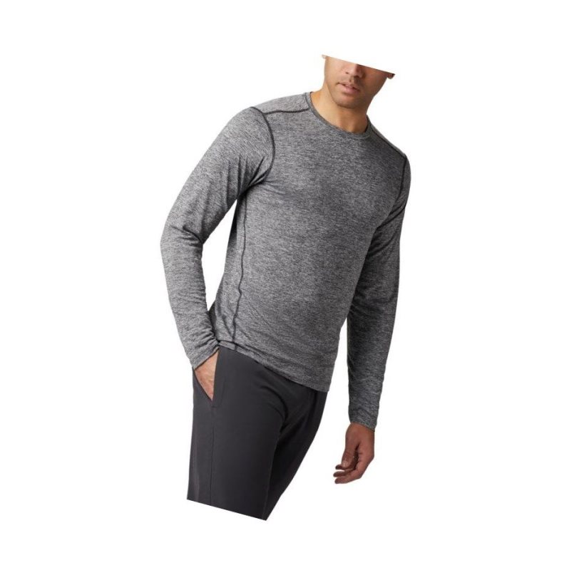 Bluza Columbia Deschutes Runner Long Sleeve Big Męskie Czarne | 40SUGKCEF