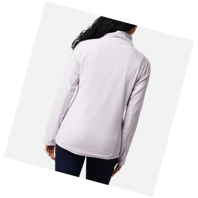 Bluza Columbia Glacial IV Half Zip Fleece Damskie Fioletowe | 69XLUCVZN