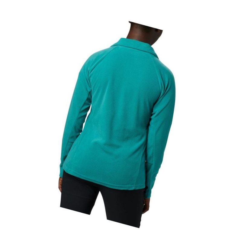 Bluza Columbia Glacial IV Half Zip Fleece Damskie Głęboka Zielone | 95SIZLDHF